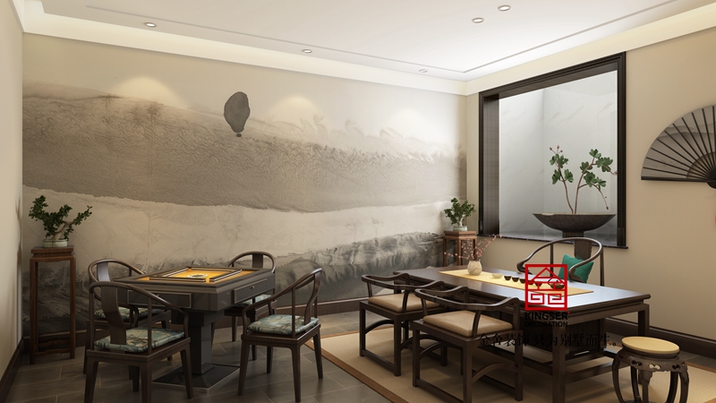 別墅極簡(jiǎn)風(fēng)格休息室裝修