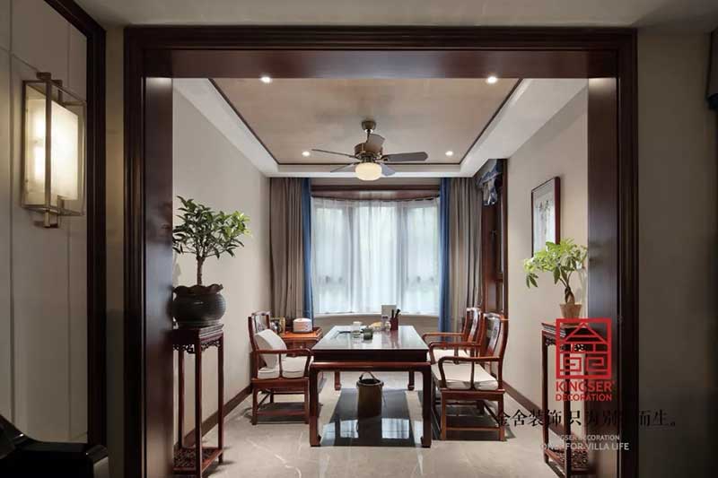 國賓壹號(hào)210平米中式風(fēng)格裝修實(shí)景圖