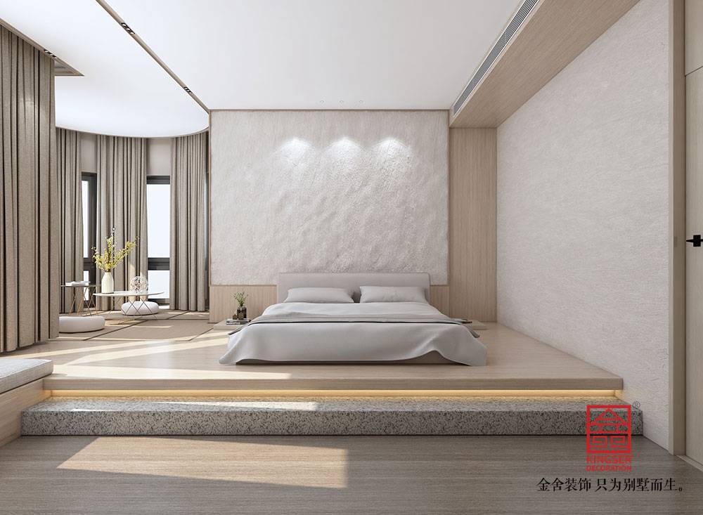 匯君城360平米裝修-現(xiàn)代簡約風格-臥室