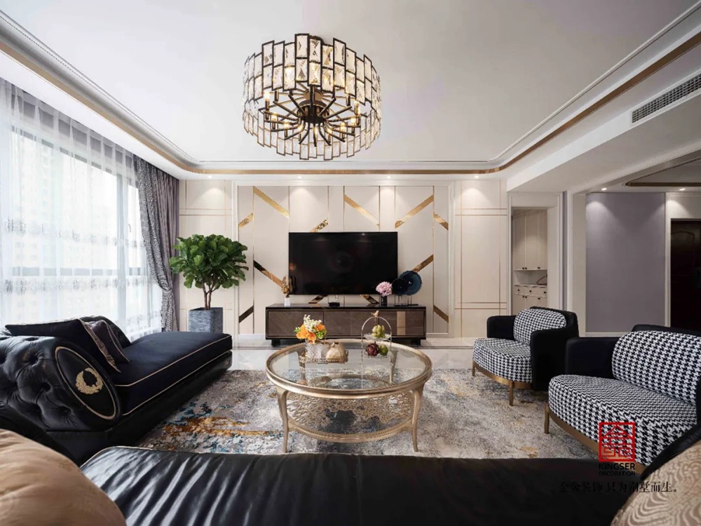 石家莊林蔭大院港式設(shè)計(jì)實(shí)景