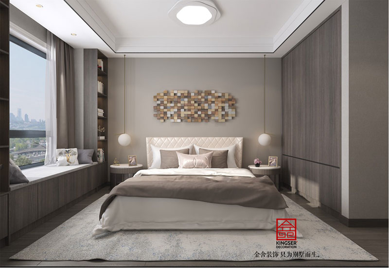 石家莊融創(chuàng)中心217平現(xiàn)代簡約風(fēng)格裝修設(shè)計