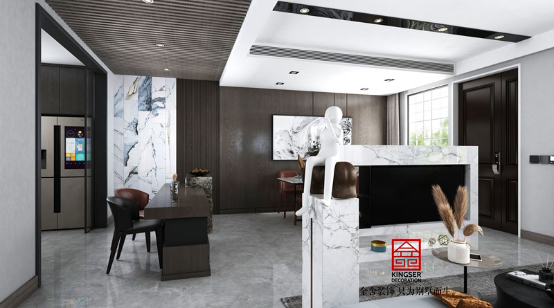 中央云著264平現(xiàn)代風格研發(fā)效果圖