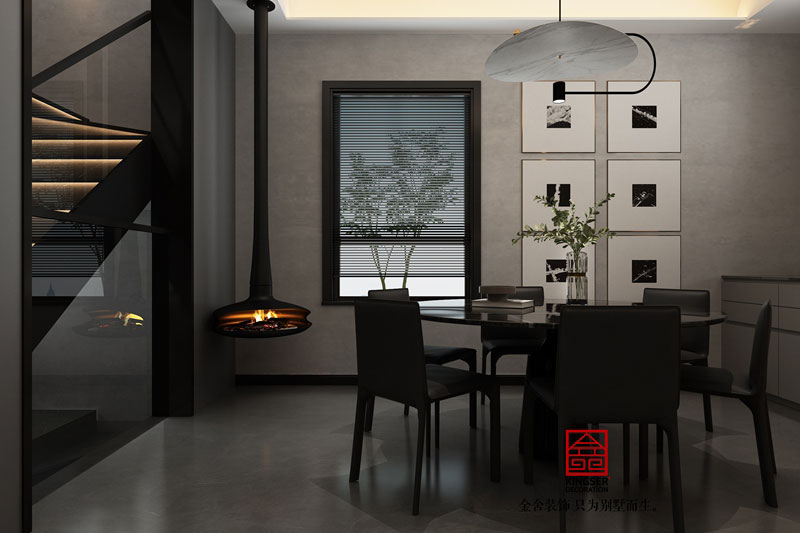 衡水南苑別墅裝修320平米現(xiàn)代風格效果圖