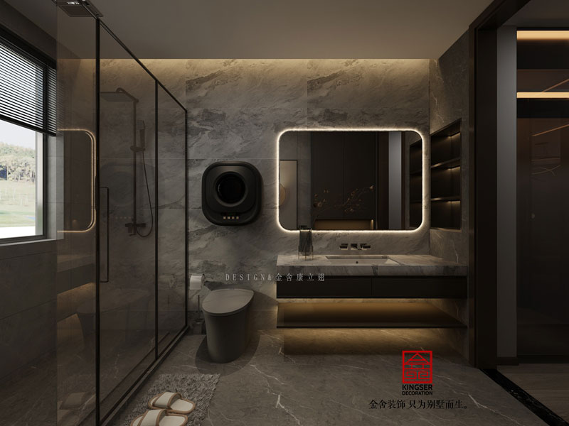 衡水南苑別墅裝修320平米現(xiàn)代風格效果圖