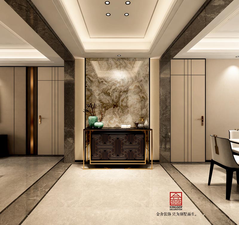 國(guó)赫天著155平米中式風(fēng)格裝修設(shè)計(jì)