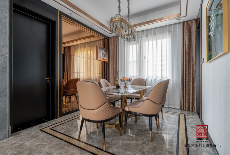 國赫天著港式輕奢風(fēng)格實景圖