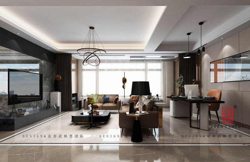 保利西山林語170平裝修設(shè)計效果圖