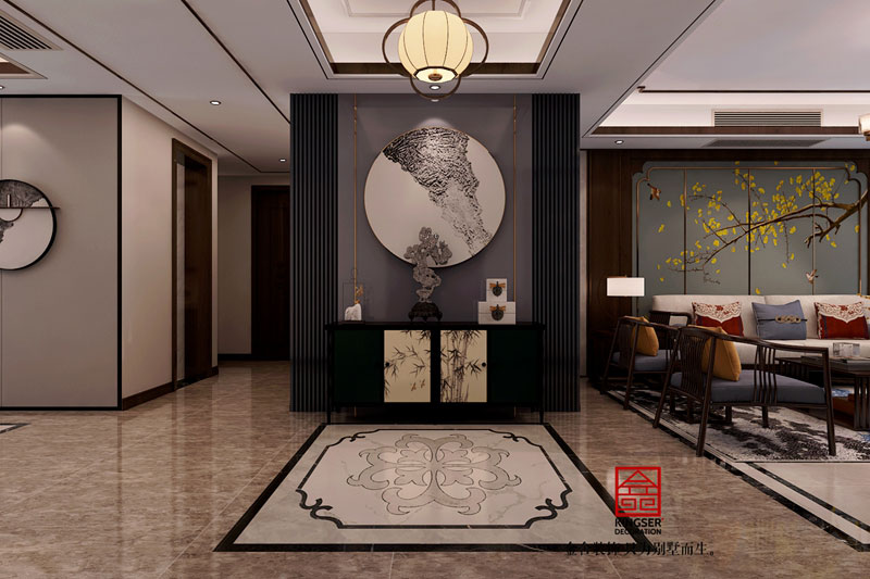 石家莊匯君城裝修效果圖-玄關