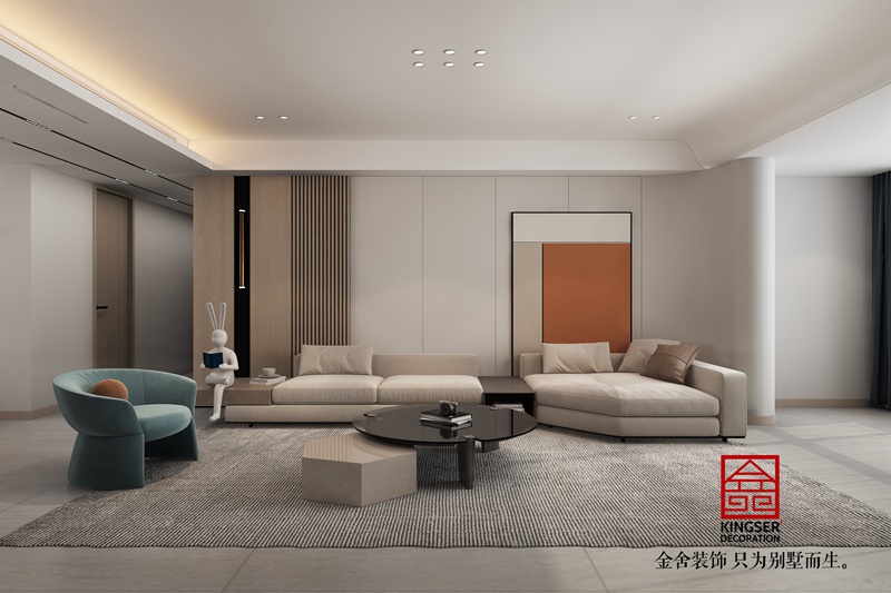 維多利亞現(xiàn)代簡約風(fēng)格客廳效果圖