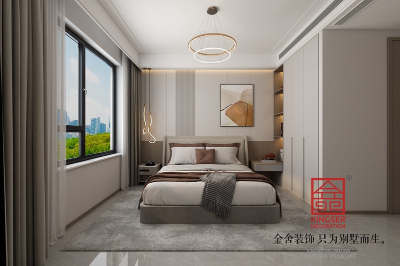 國仕山136平輕奢風格裝修設(shè)計