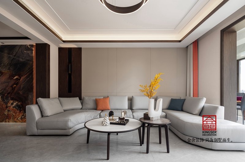 榮盛華府現(xiàn)代輕奢風(fēng)格裝修實景圖