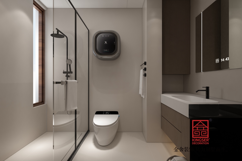 利航棠樾府174平米現(xiàn)代簡約風格裝修-衛(wèi)生間