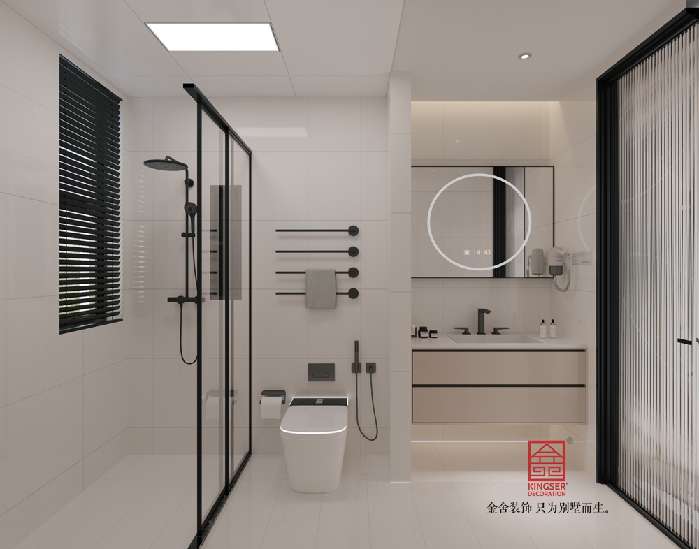 高新苑193平米現(xiàn)代簡(jiǎn)約風(fēng)格裝修-衛(wèi)生間