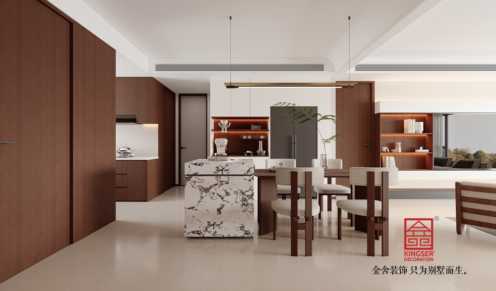 國和天禧159平米現(xiàn)代簡約-餐廳